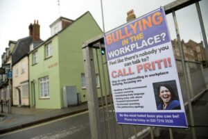 Bullying-in-the-workplace-sign.-Don’t-be-bullied-by-your-boss-needs-more-publicity.