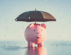 piggy-bank-with-an-armbrella