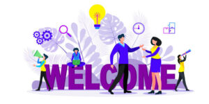 Employer-welcoming-a-new-employee.