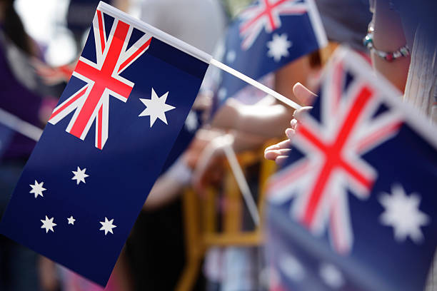 waving-Australian-flags