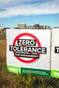 Zero-tolerance-for-harassment-sign.